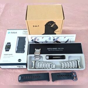 Set of 4 Fitbit Ionic Accessories